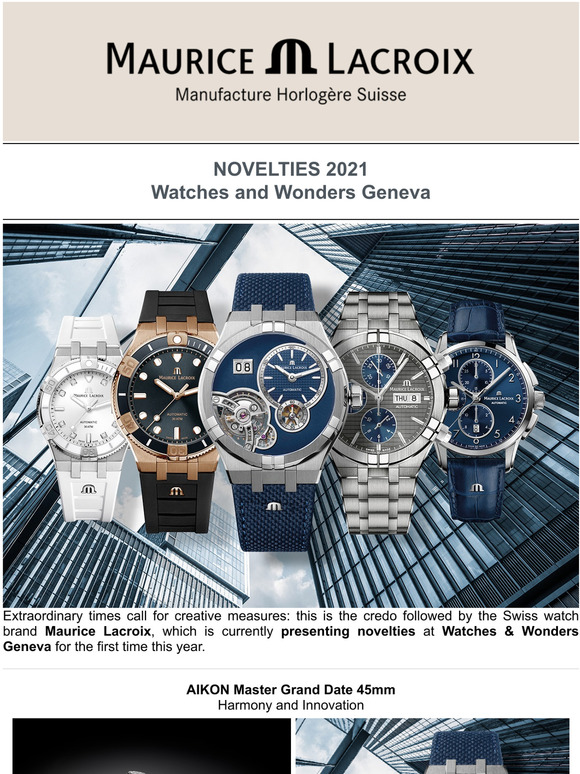 Novelties 2021 - Watches and Wonders Geneva