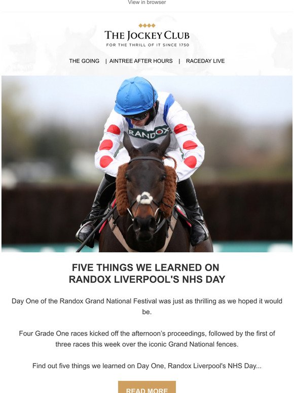 All the action from Aintree Racecourse