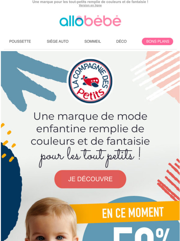 Allobebe 50 Pour Dcouvrir La Marque De Mode Enfantine La Compagnie Des Petits Milled