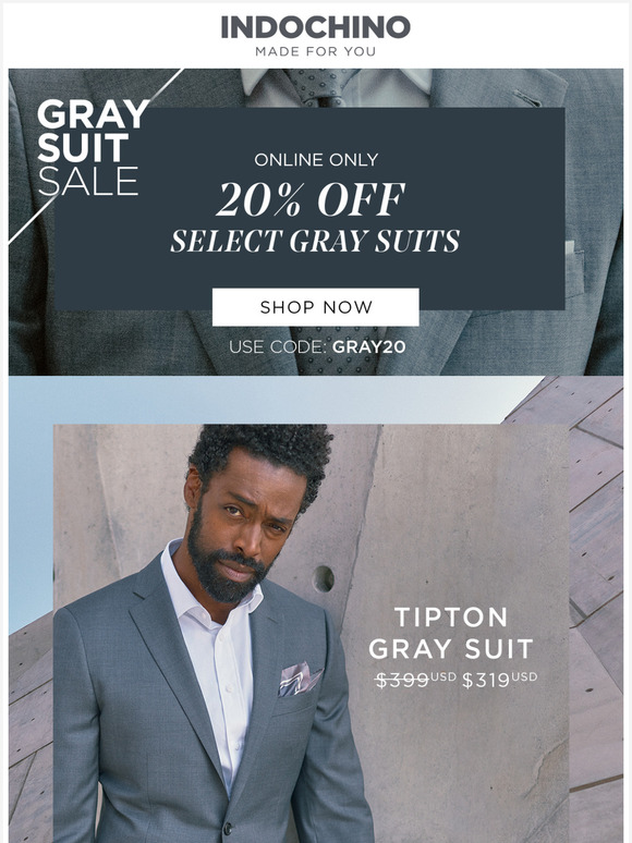 tipton gray suit