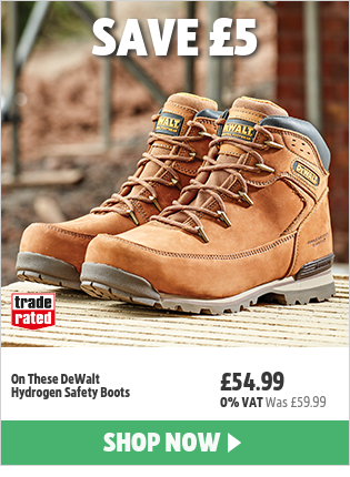 Stanley Tradesman Safety Boots Honey Size 10 - Screwfix