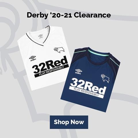 Derby County 2020-21 shirt Clearance