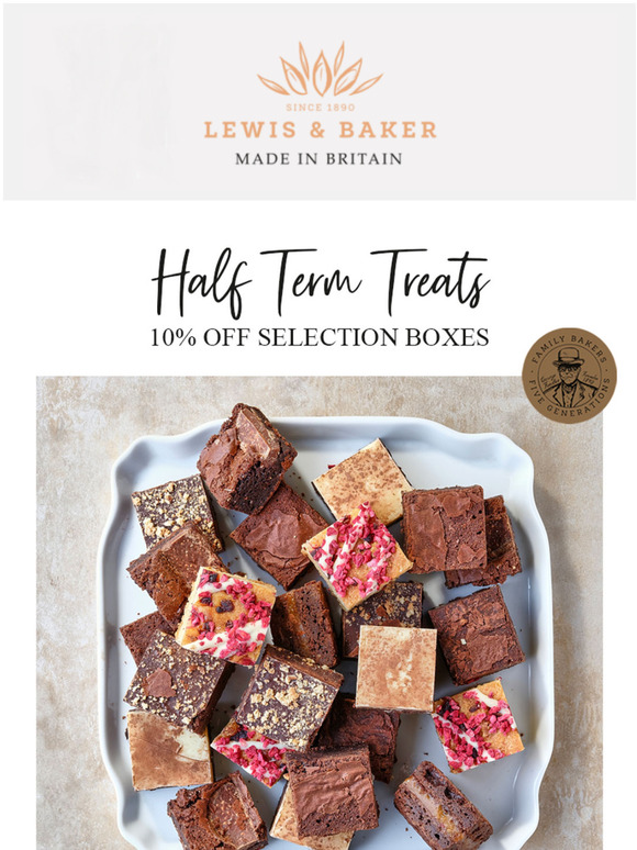 10% Off Half Term Treats!