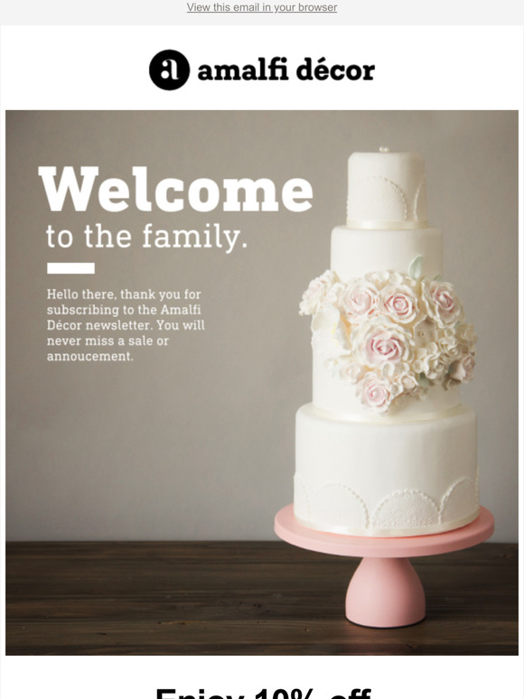 Welcome! Enjoy 10% Off Your First Purchase