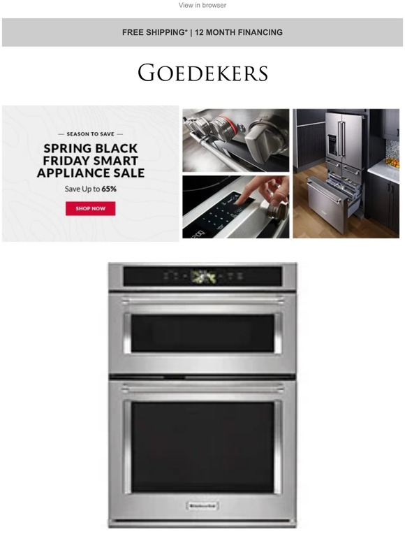 Smart Appliances on Sale! Ranges, Wall Ovens, Refrigerators & More!