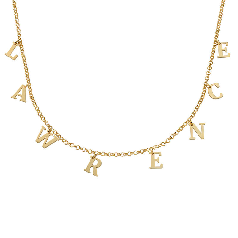 18K Vergulde Naam Chokerketting