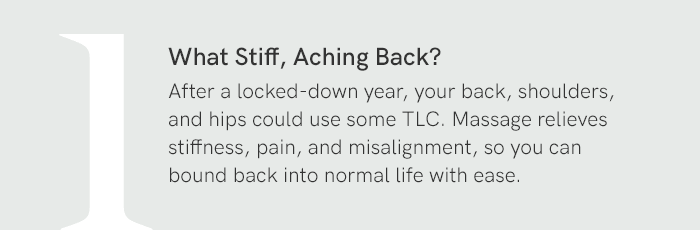 What Stiff and Aching Back? - 