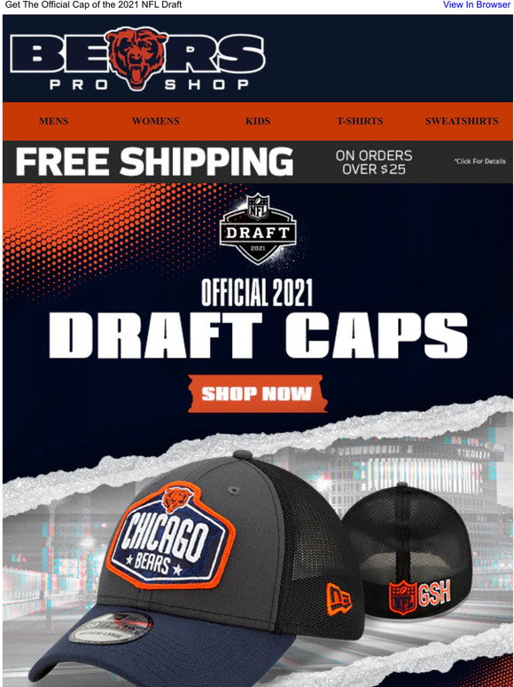 Headwear - 2021 Draft Caps 