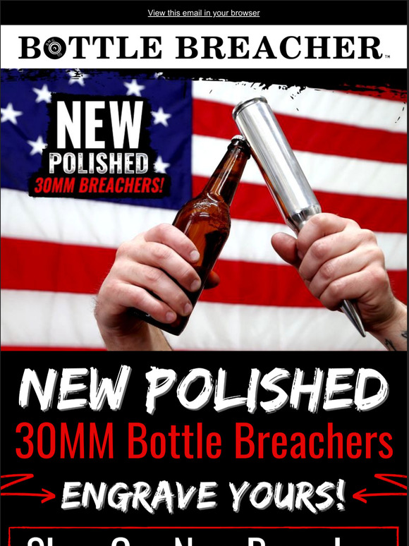 Bottle Breacher NEW 30MM Breacher! Milled