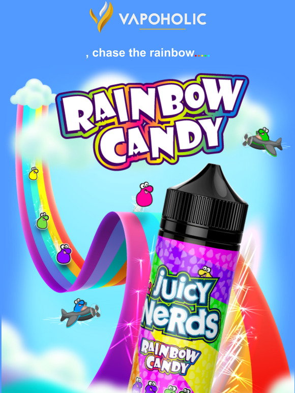Vapoholic: NEW Rainbow Candy Juicy Nerds ! | Milled Vapoholic: NEW Rainbow Candy Juicy Nerds ! | Milled