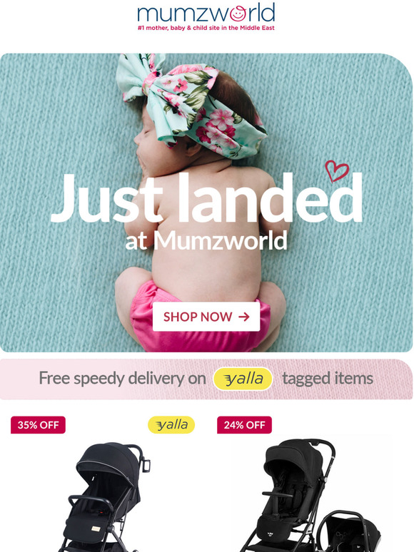 Mumzworld: Just-in New Arrivals On Mumzworld 