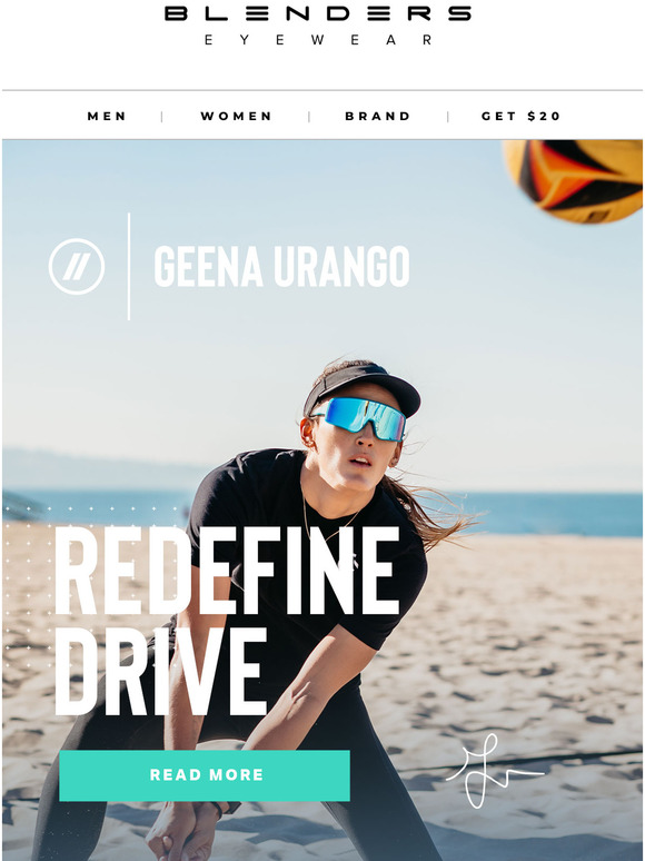 Blenders Eyewear Blenders Entourage Meet Pro Beach Volleyball Player