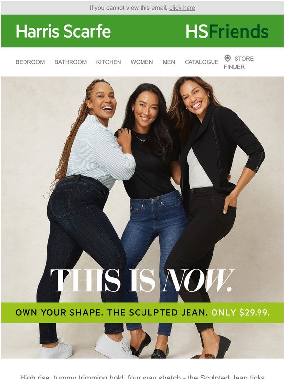 Harris Scarfe: Own Your Shape | Milled