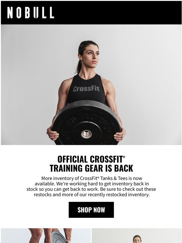 NOBULL Official CrossFit training gear is back. Milled