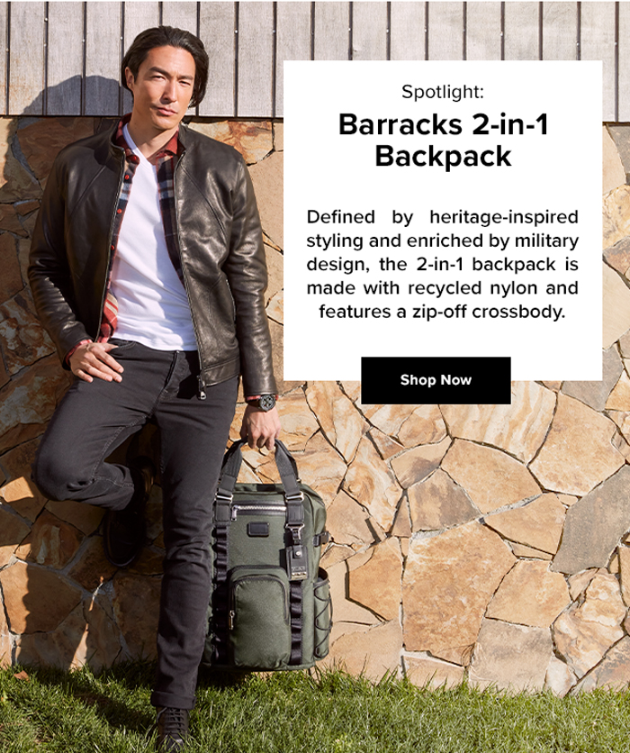 tumi barracks backpack