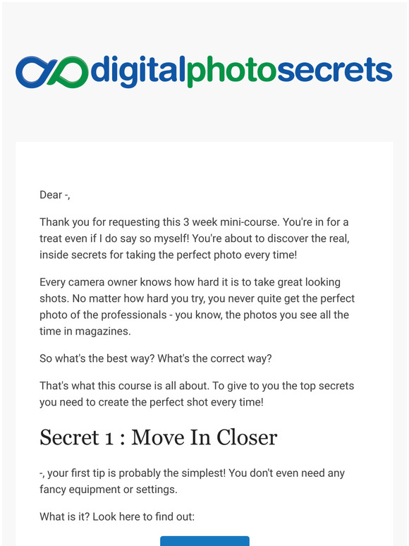 [Photo Secrets] -your Digital Photography Secret #1