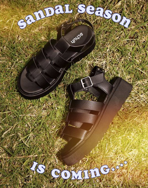 Schuh: Sandal season is coming | Milled