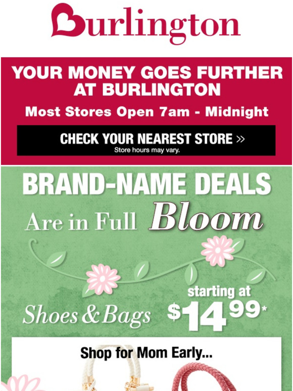 Burlington Coat Factory Email Newsletters Shop Sales, Discounts, and