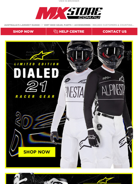 alpinestars dialed