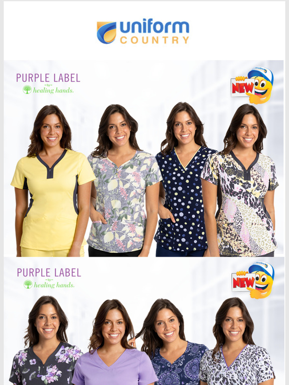 New colors from Healing Hands Purple Label