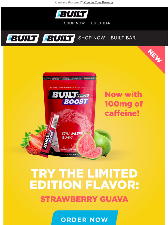 Built Bar Try the newest Built Boost flavor! Milled