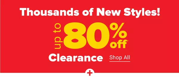 Thousands of New Styles! Up to 80% off clearance. Shop All.