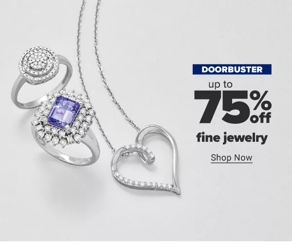 Doorbuster - Up to 75% off fine jewelry. Shop Now