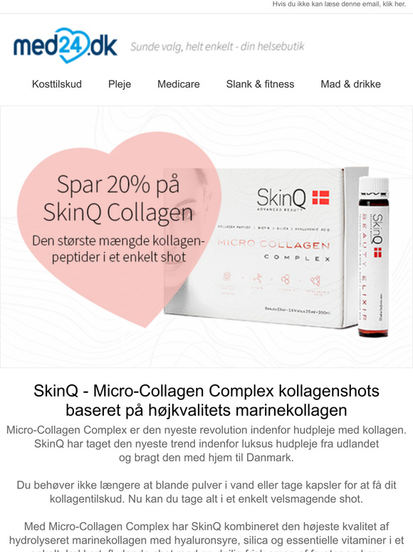 rstidens hudpleje | 20% p SkinQ Collagen