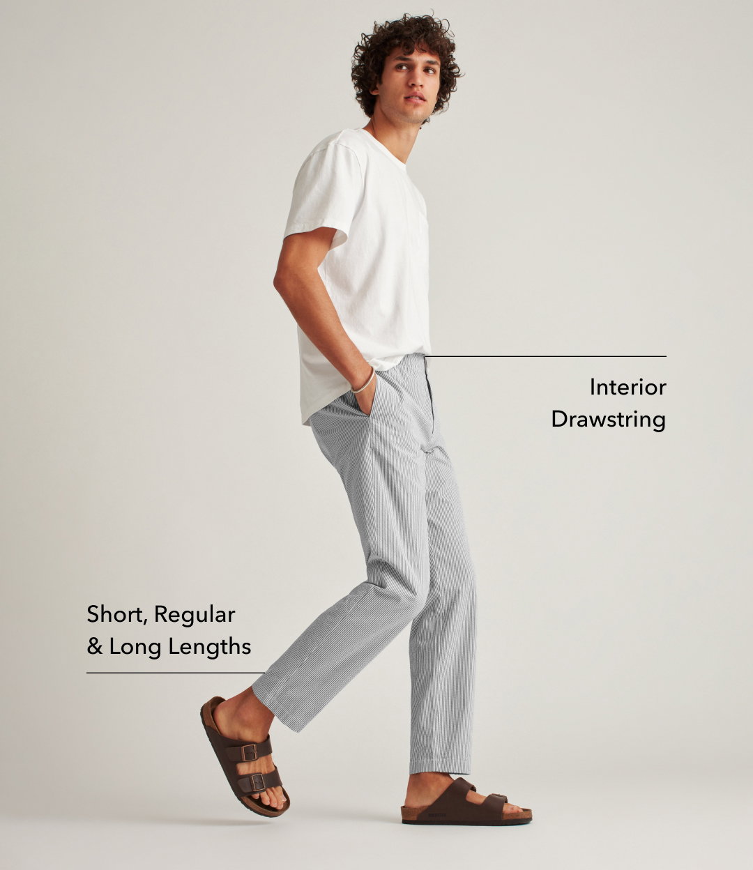 Seersucker Off Duty Pants 