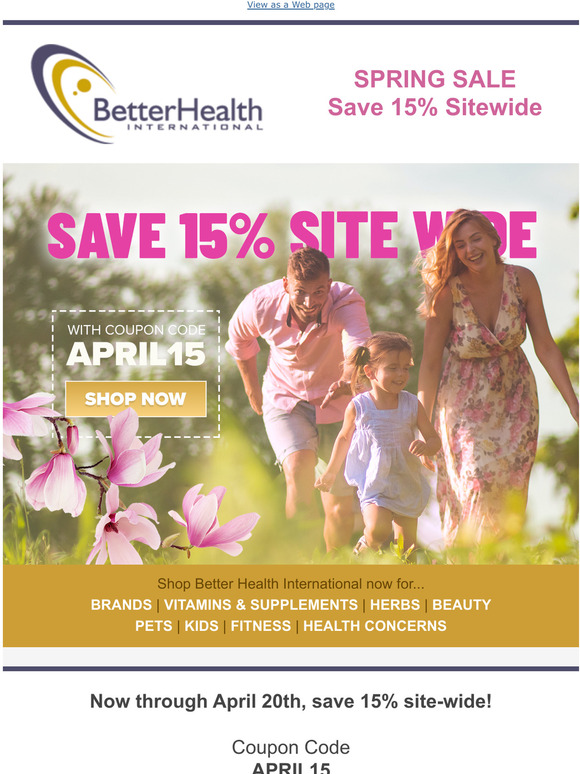 Re:  You've Been Short Listed | SAVE 15% SITE WIDE