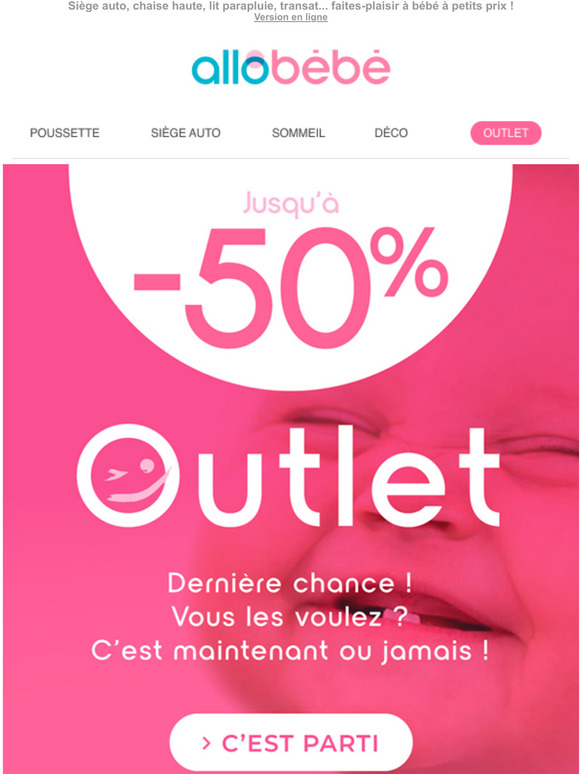 Allobebe Jusqu 50 C Est Maintenant Ou Jamais Milled