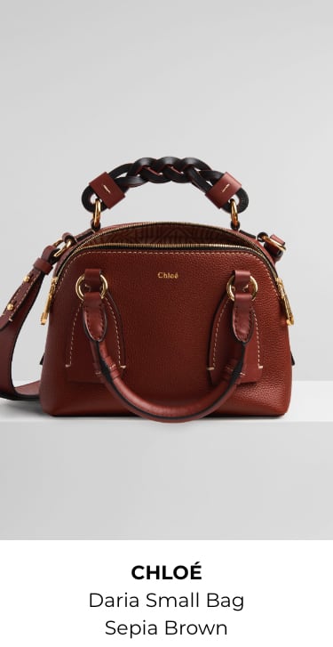 Chloe Daria Small Bag Sepia Brown