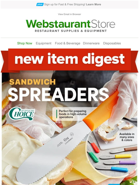 The WEBstaurant Store New to staurantStore Products from Great