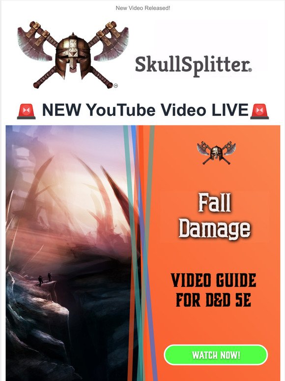 Fall Damage 5E - Fall Damage 5e What Does From Nonmagical Attacks Not