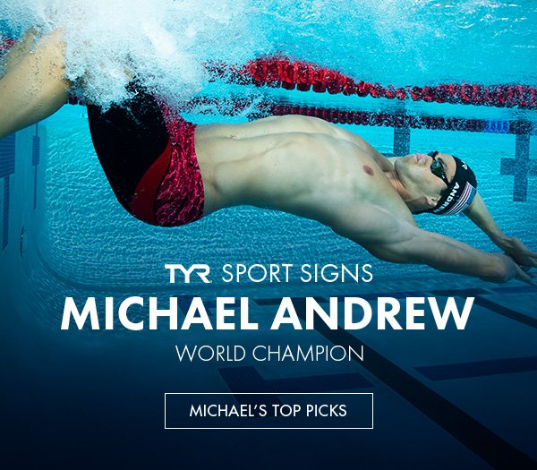 TYR Sport Signs World Champion Michael Andrew