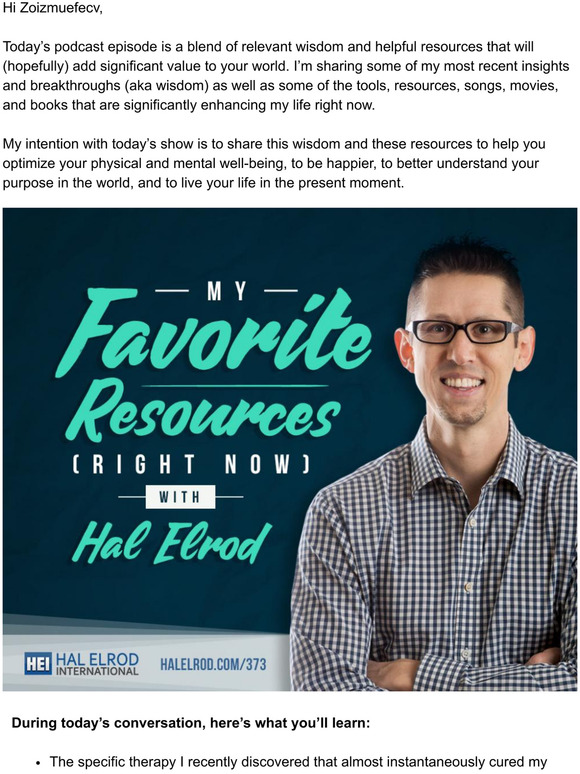 My Favorite Resources (Right Now)