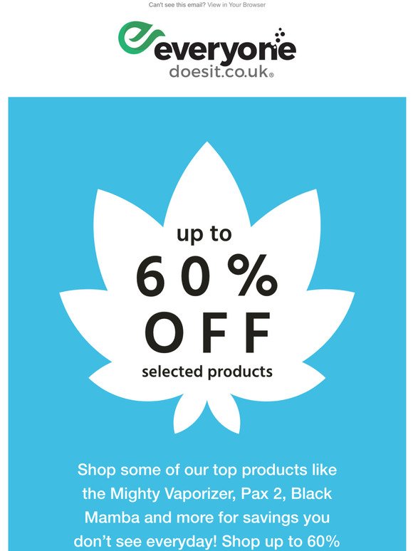 Up to 60% OFF Savings!