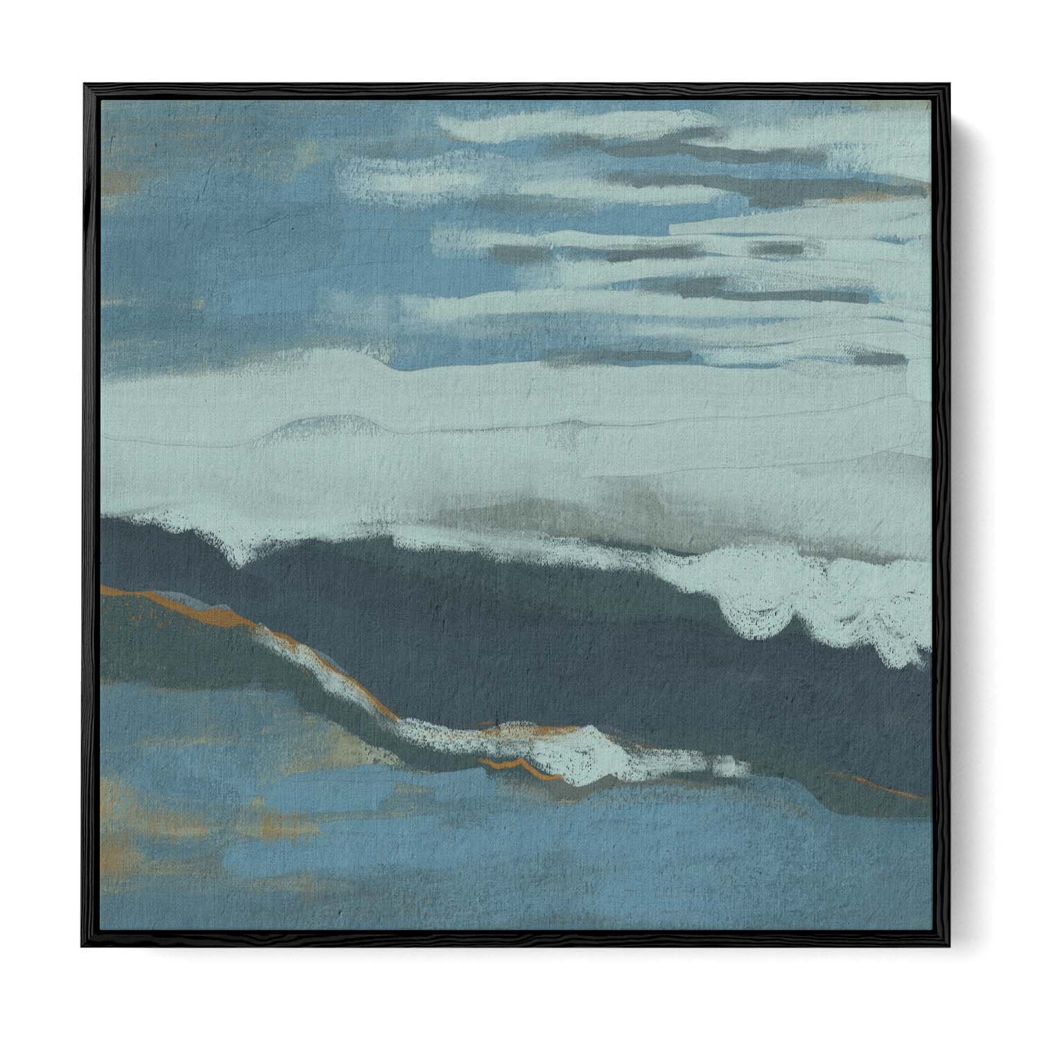 Image of Muted Blue Dusk Canvas Print
