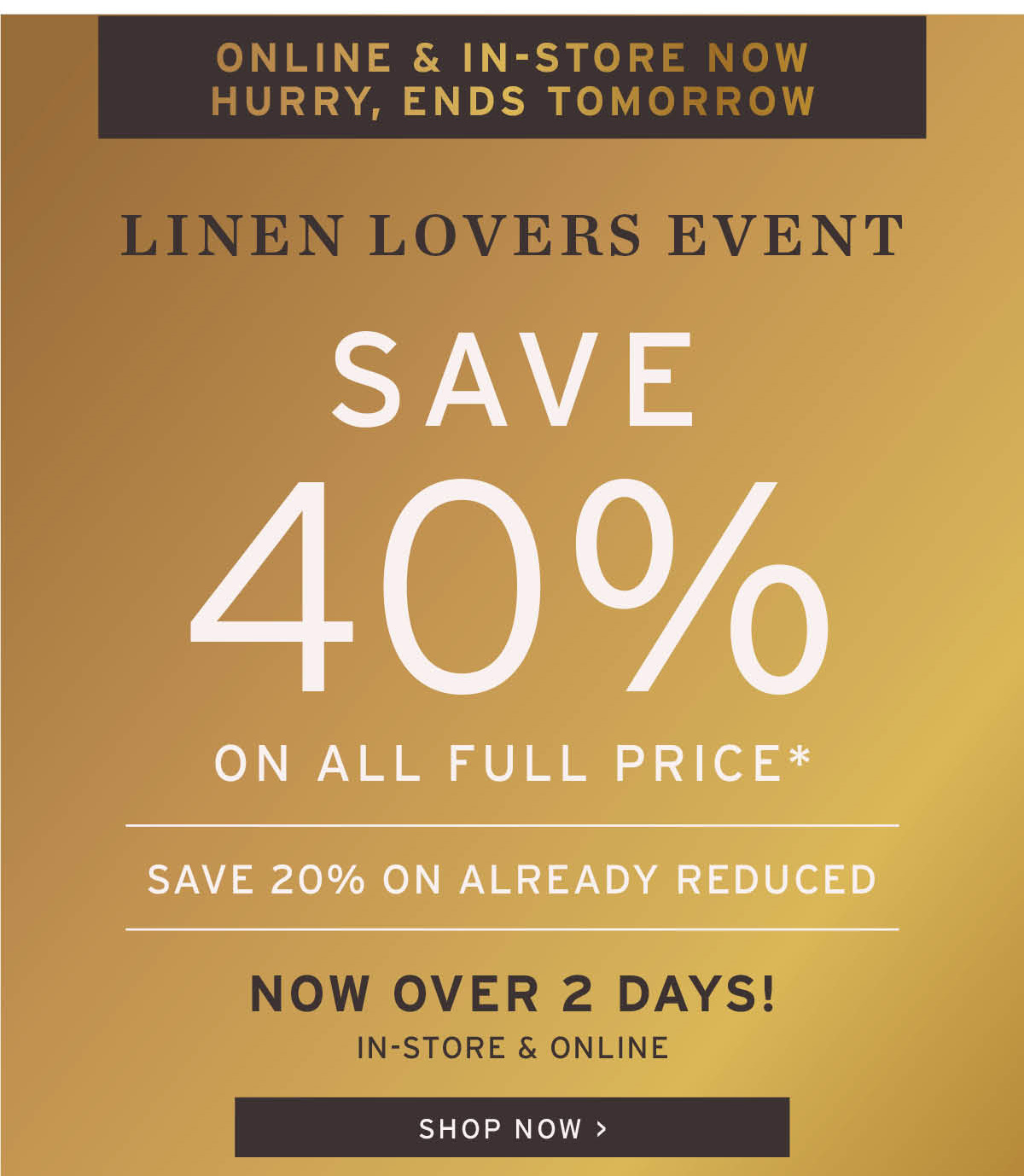 Adairs 2024 linen lovers