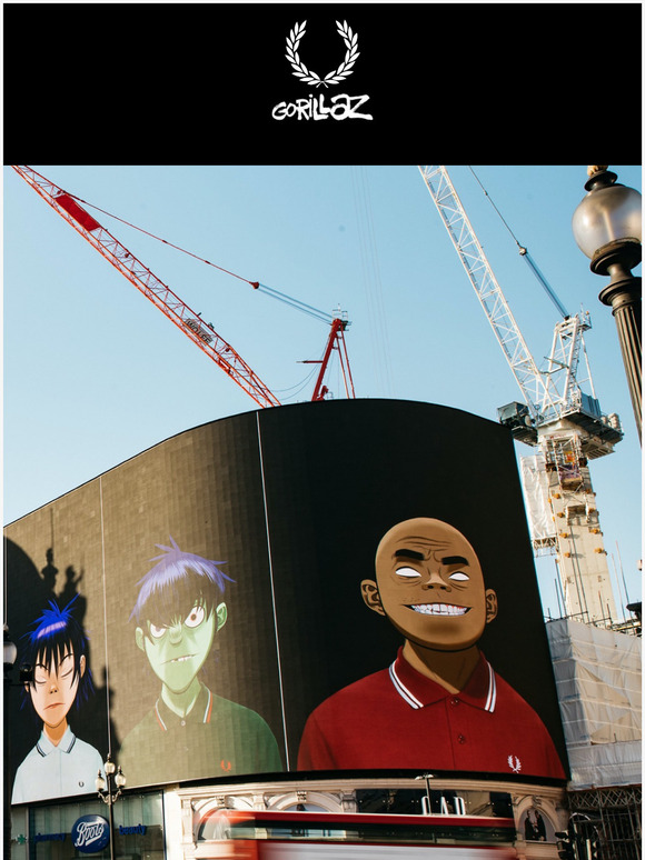 Fred Perry: Gorillaz Wear the Fred Perry Shirt | Milled