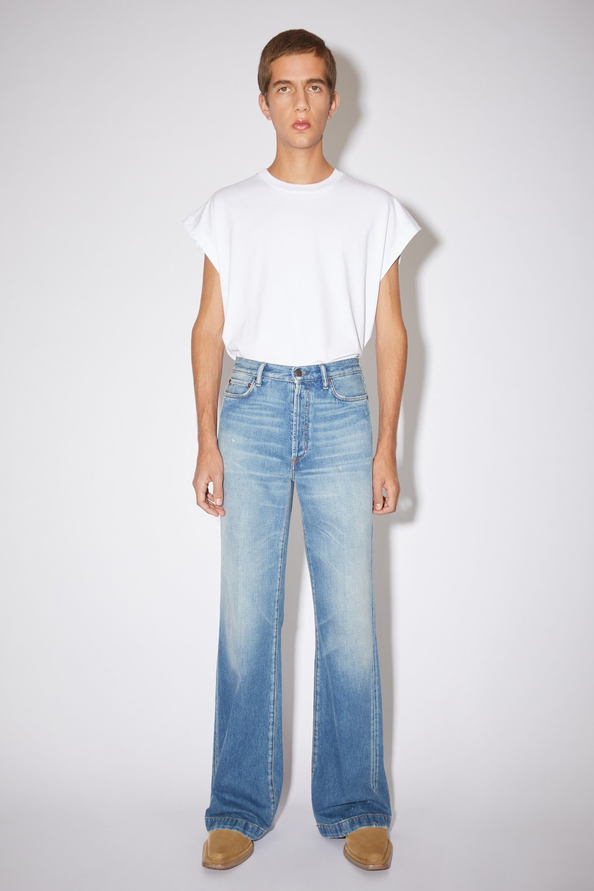 Acne: New in: Acne Studios 1978 bootcut jeans | Milled