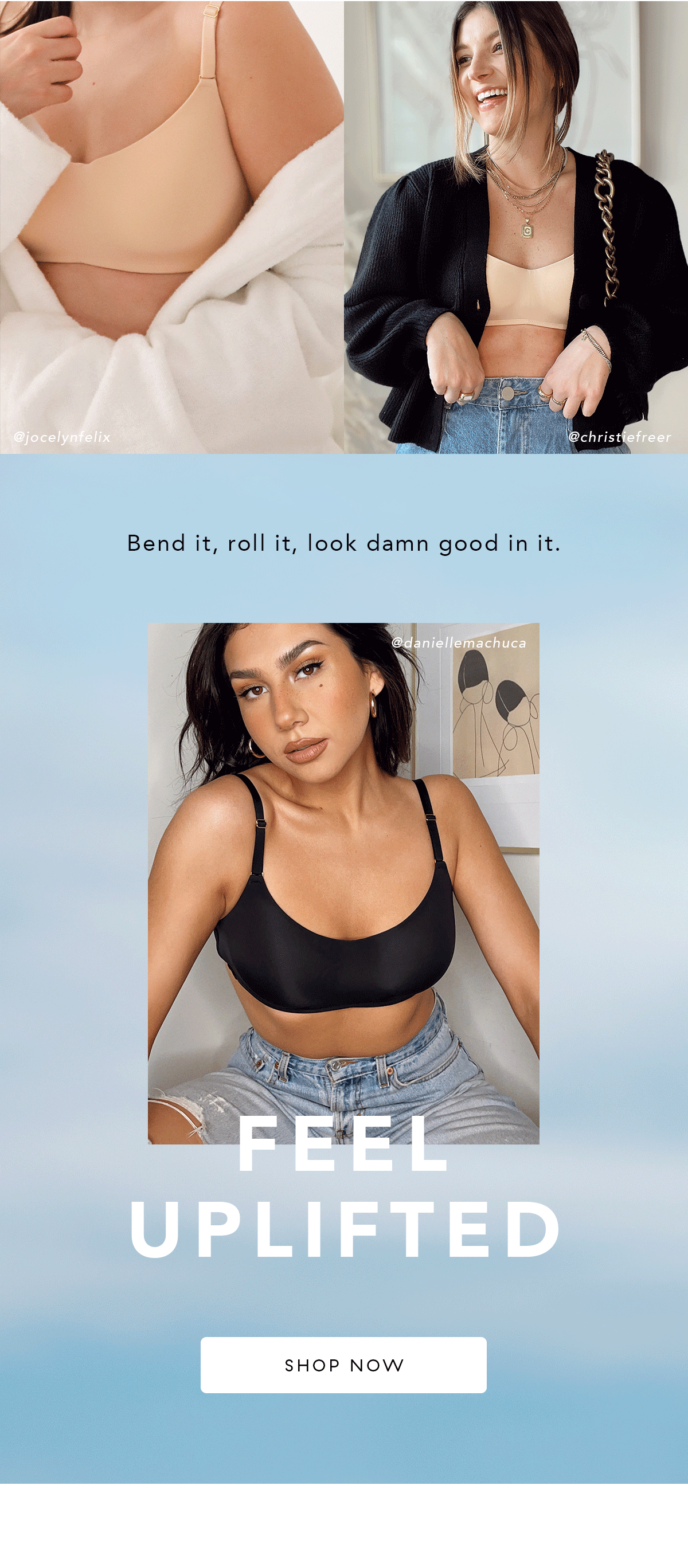 Lively Introducing The NoWire Bra Milled