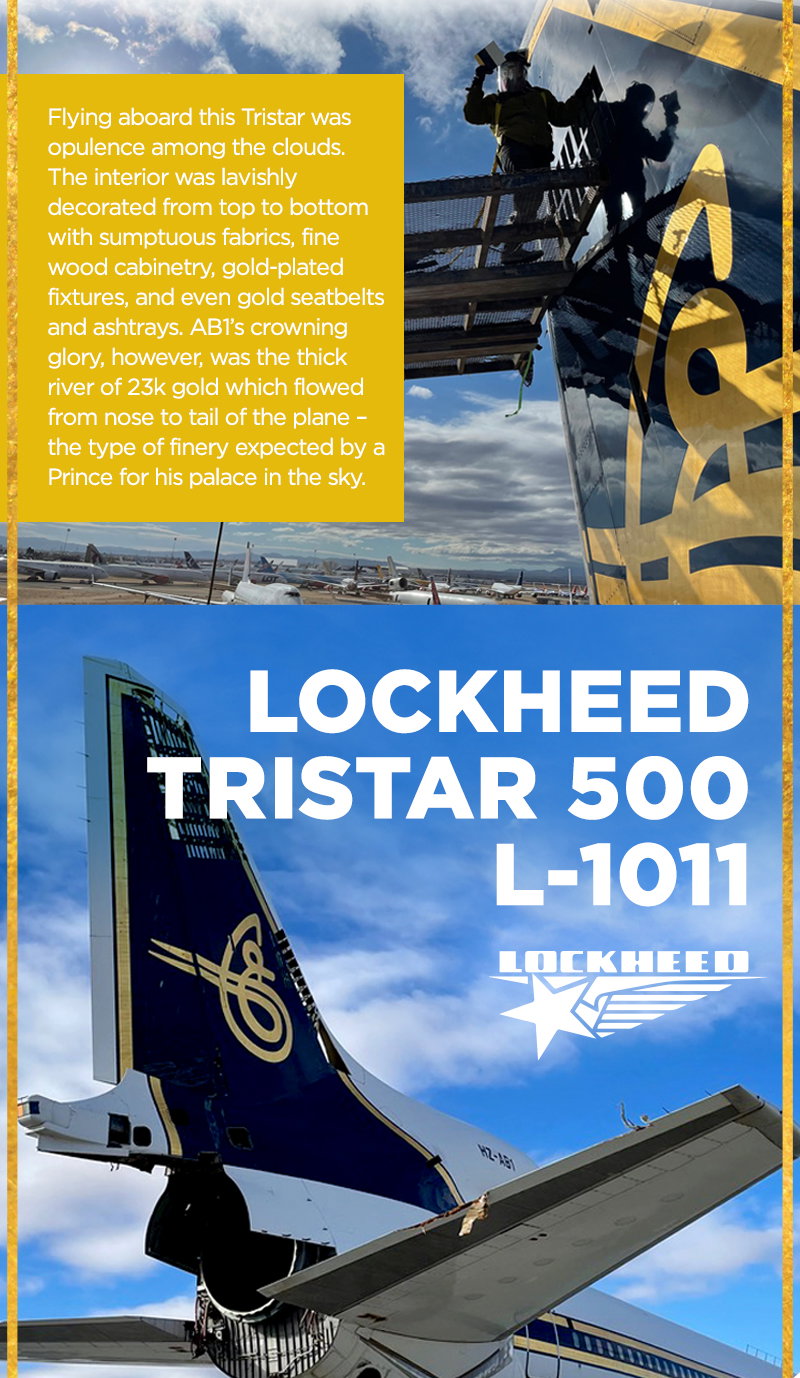 Plane Tags: A Golden Release - The L-1011 Tristar 500 PlaneTags