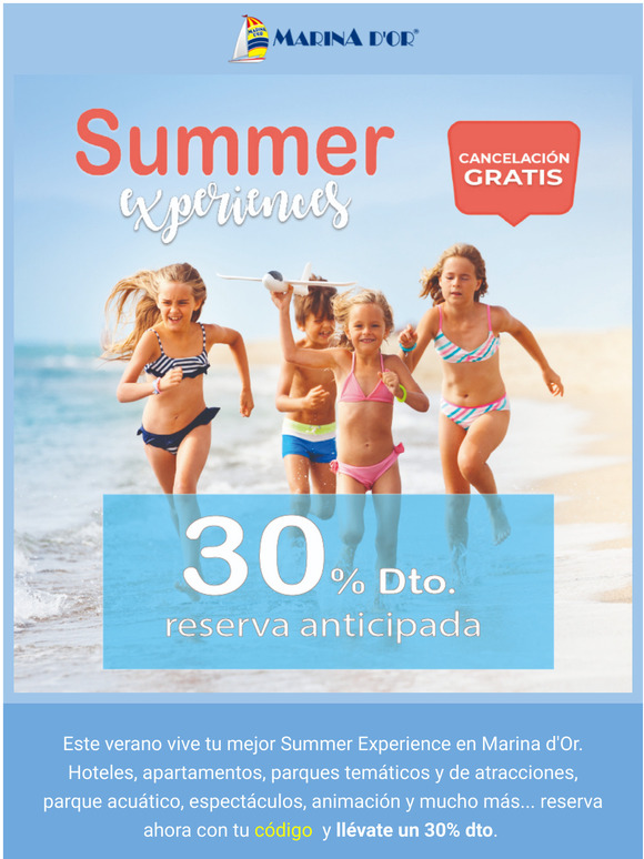 Verano promo code -30% en el interior! Solo para ti