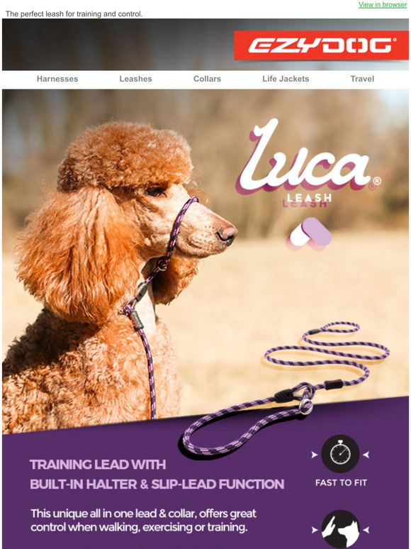 ezydog luca leash