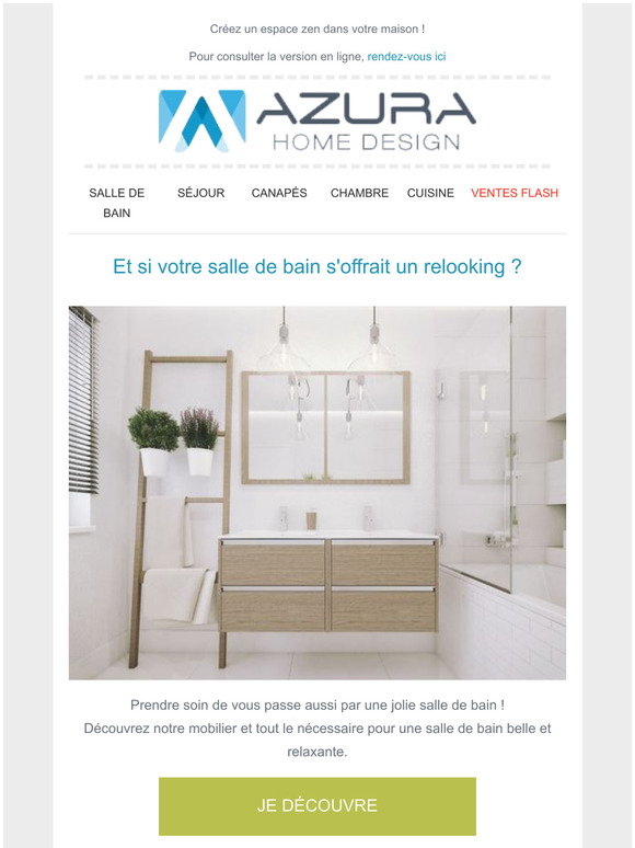 Et si votre salle de bain s'offrait un relooking ?