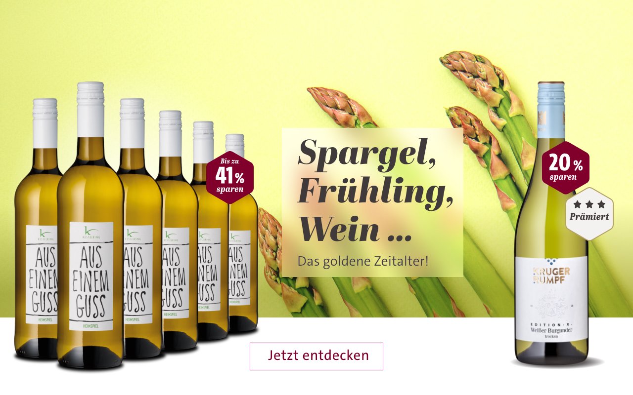 Rindchen.de: Unser Spargelwein: 6 Flaschen 