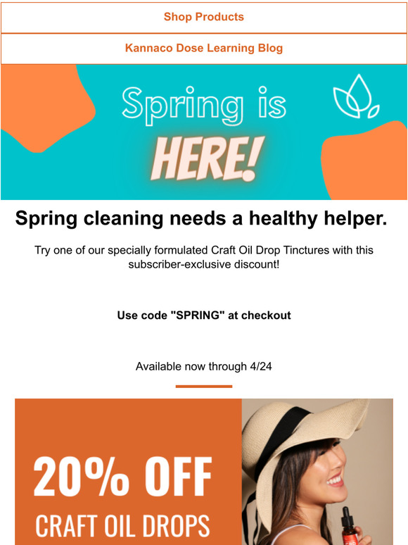 Craft Oil Drops Spring Sale Available Now!