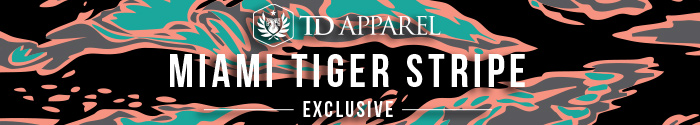 TD Miami Tiger Aloha Button Up