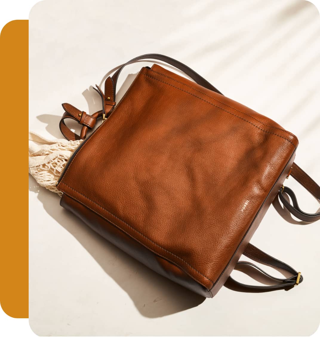 fossil parker small backpack